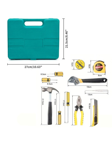 Kit de Herramientas Manuales con Estuche al Mayoreo | LHESH