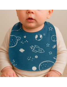 Babero Infantil con Diseño Espacial al Mayoreo | LHESH 2
