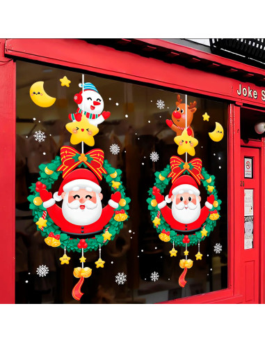 Vinil Navideño Santa con Corona al Mayoreo | LHESH