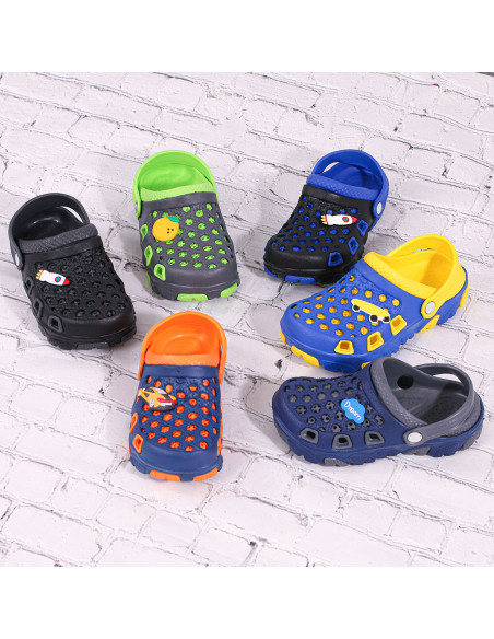 Sandalias Tipo Crocs Infantiles al Mayoreo | LHESH