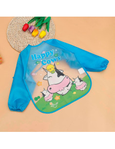 Babero Impermeable con Mangas Vacas al Mayoreo | LHESH 2