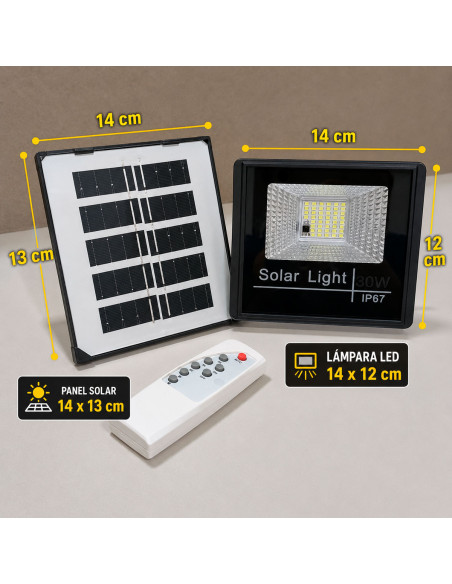 Reflector Solar con Panel Independiente al Mayoreo | LHESH