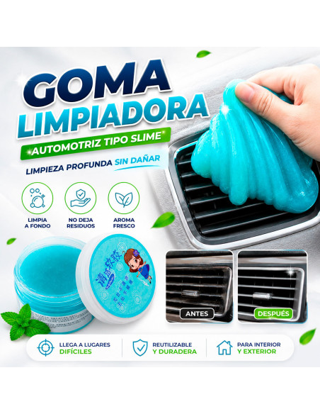 Goma Limpiadora Automotriz Tipo Slime al Mayoreo | LHESH