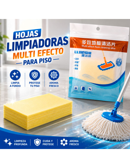 Hojas para Piso Amarillas Paq 30 al Mayoreo | LHESH