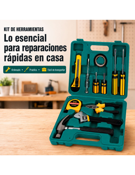 Kit de Herramientas Manuales con Estuche al Mayoreo | LHESH