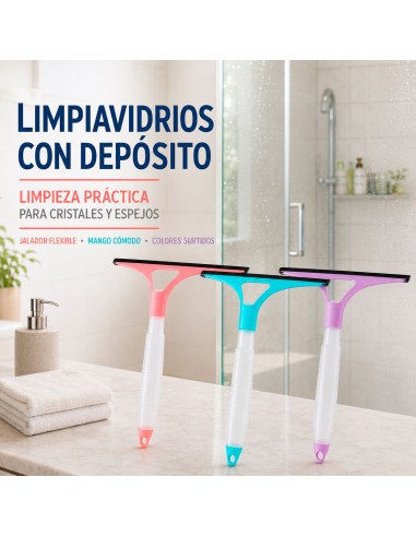 Limpiavidrios con Rociador Integrado al Mayoreo | LHESH