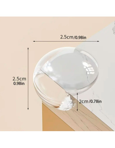 Protector Esquinas Muebles 4 Piezas al Mayoreo | LHESH