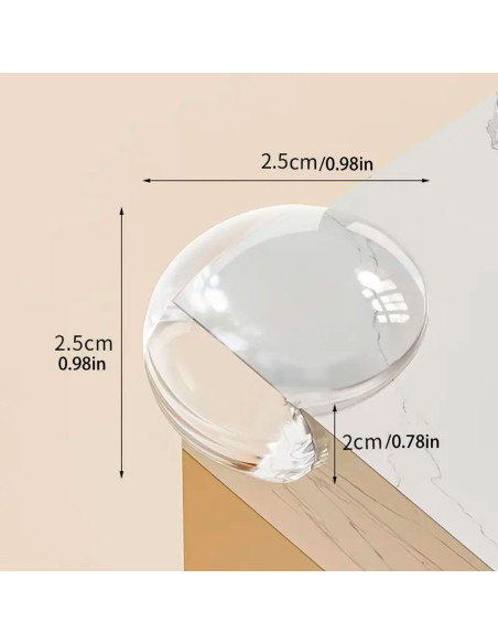 Protector Esquinas Muebles 4 Piezas al Mayoreo | LHESH