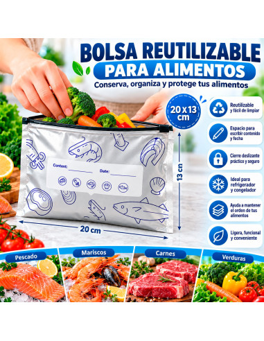 Bolsa Reutilizable 20 x 13 cm al Mayoreo | LHESH
