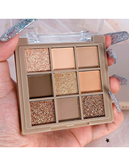 Paleta de Sombras Mugeleen 9 Tonos 05 al Mayoreo | LHESH